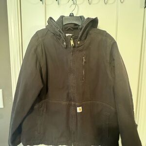 Carhartt Dark Brown Canvas Jacket